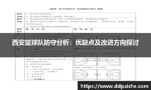 西安篮球队防守分析：优缺点及改进方向探讨