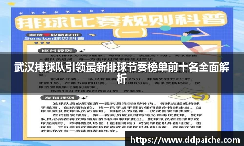 武汉排球队引领最新排球节奏榜单前十名全面解析